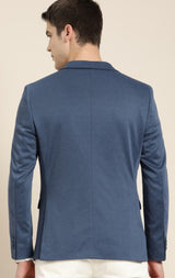 Mans Fab PolyViscose Rayon Solid Blazer