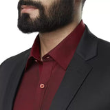 Mans Fab PolyViscose Rayon Solid Blazer