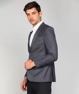 Mans Fab PolyViscose Rayon Solid Blazer