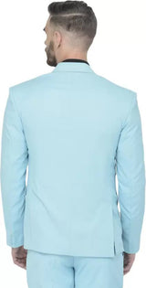 Mans Fab PolyViscose Rayon Solid Blazer