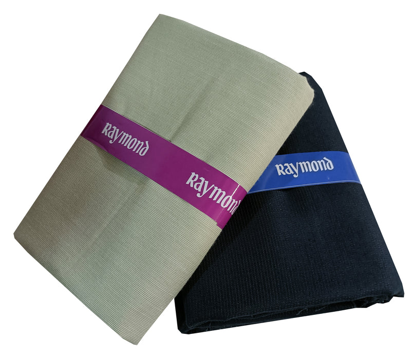 Raymond Pure Cotton Self Design Shirt & Trouser Fabric