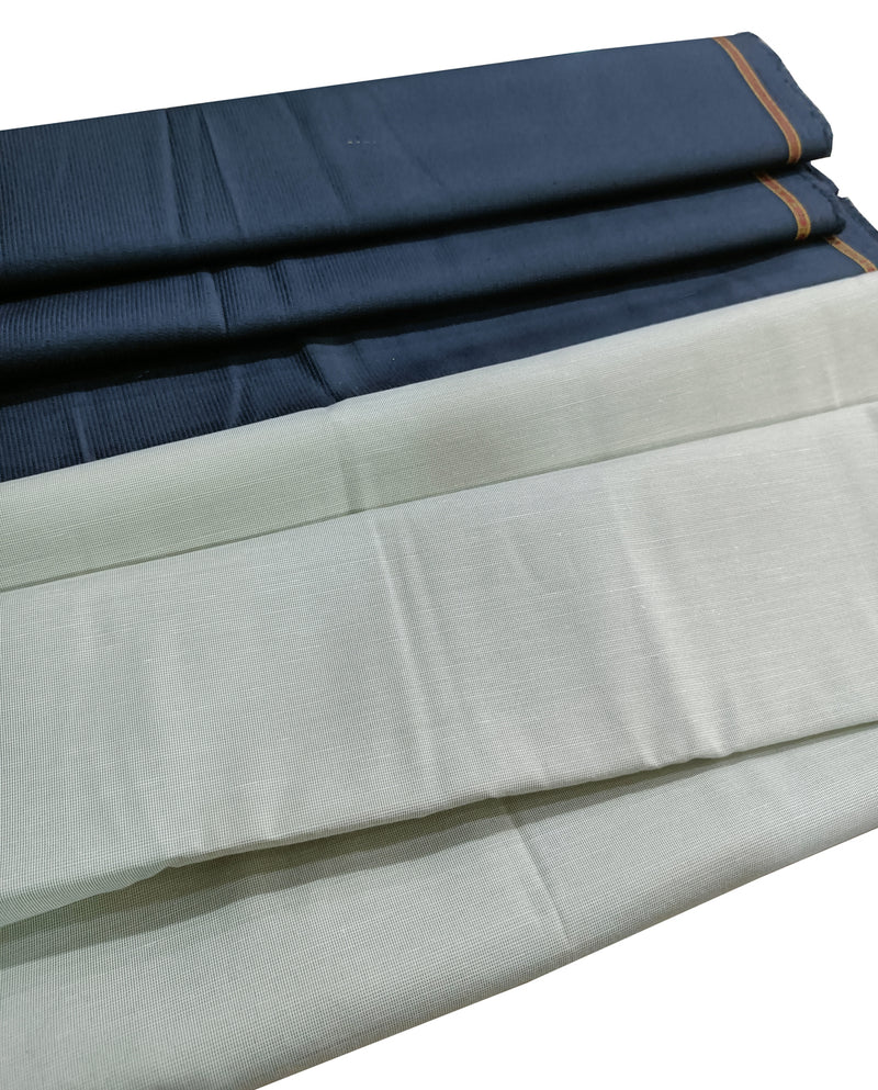 Raymond Pure Cotton Self Design Shirt & Trouser Fabric