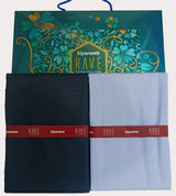 SIYARAM,S CHECKS PRINT SHIRT AND PANT FABRIC COMBO