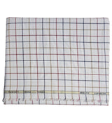 Siyaram Cotton Checks Printed Shirt Fabric (Unstitched)