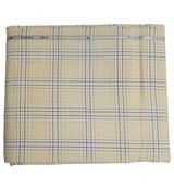 Siyaram Cotton Checks Printed Shirt Fabric (Unstitched)