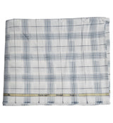 Siyaram Cotton Checks Printed Shirt Fabric (Unstitched)