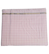 Siyaram Cotton Checks Printed Shirt Fabric (Unstitched)