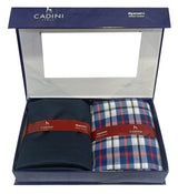 Siyaram Cadini Cotton Checks Shirt & Trouser Fabric (Unstitched)