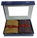 Siyaram Cadini Cotton Checks Shirt & Trouser Fabric (Unstitched)