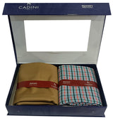 Siyaram Cadini Cotton Checks Shirt & Trouser Fabric (Unstitched)