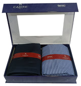 Siyaram Cadini Cotton Checks Shirt & Trouser Fabric (Unstitched)