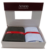 Arvind Unstitched Cotton Blend Shirt & Trouser Fabric