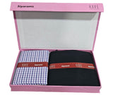 Siyaram"s Unstitched Cotton Checks Shirt & Trouser Fabric.