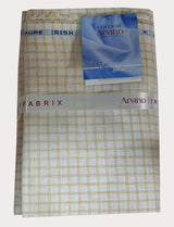 Arvind Linen Checkered Shirt Fabric