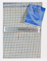 Arvind Linen Checkered Shirt Fabric