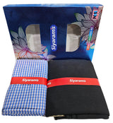 Siyaram Cotton Printed Shirt & Trouser Fabric (Unstitched)