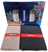 Siyaram Cotton Printed Shirt & Trouser Fabric (Unstitched)