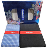 Siyaram Cotton Printed Shirt & Trouser Fabric (Unstitched)