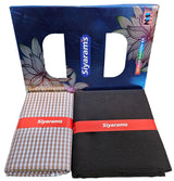 Siyaram Cotton Printed Shirt & Trouser Fabric (Unstitched)