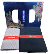 Siyaram Cotton Printed Shirt & Trouser Fabric (Unstitched)