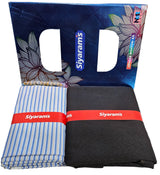 Siyaram Cotton Printed Shirt & Trouser Fabric (Unstitched)