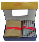 Latest Arvind Checkered Shirt & Trouser Fabric