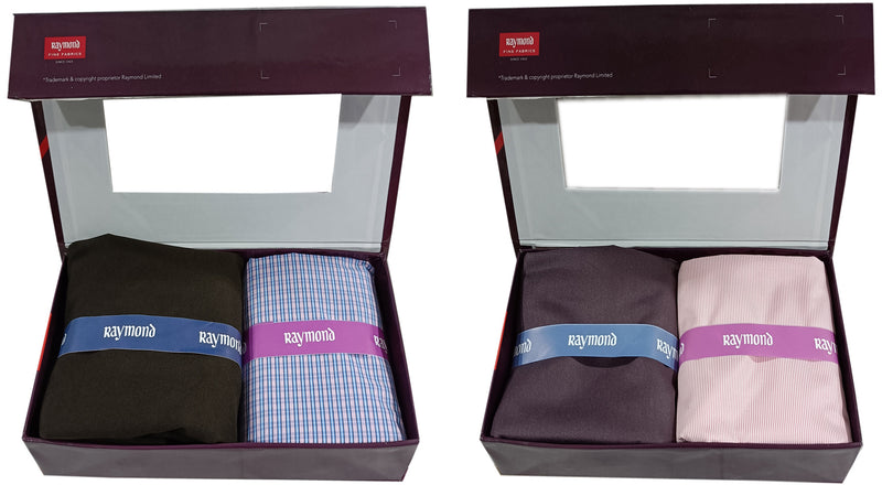 Raymond Cotton Blend Shirt & Trouser Fabric Combo-(2)