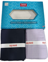 Raymond Unstitched Cotton  Checkered Shirt & Trouser Fabric