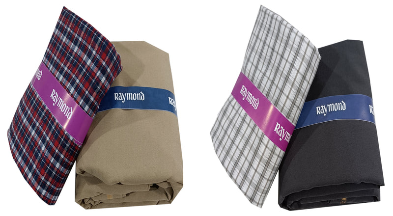 Raymond Cotton Blend Shirt & Trouser Fabric Combo-(2)