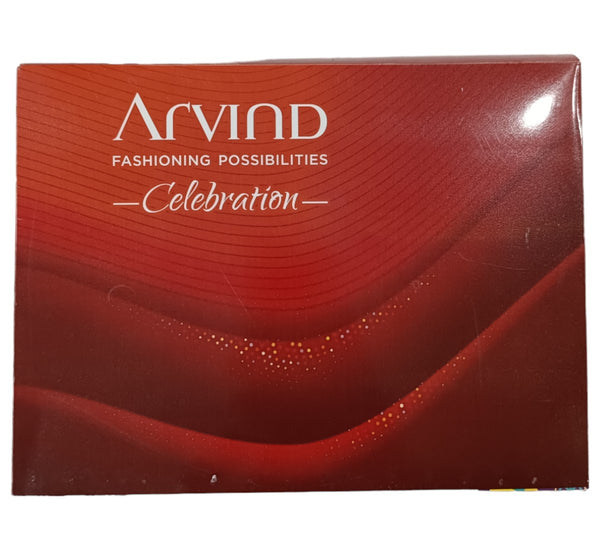 Arvind Unstitched Cotton Blend Shirt & Trouser Fabric