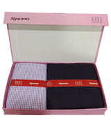 Siyaram"s Unstitched Cotton Checks Shirt & Trouser Fabric.