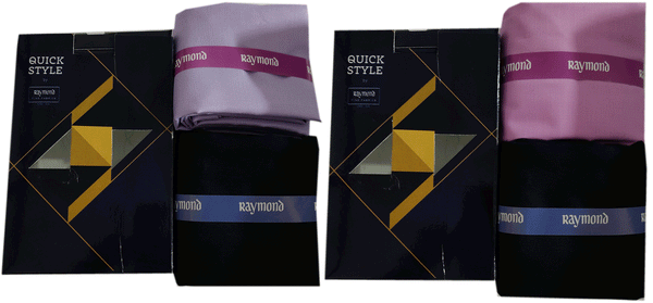 Raymond Cotton Blend Shirt & Trouser Fabric Combo-(2)