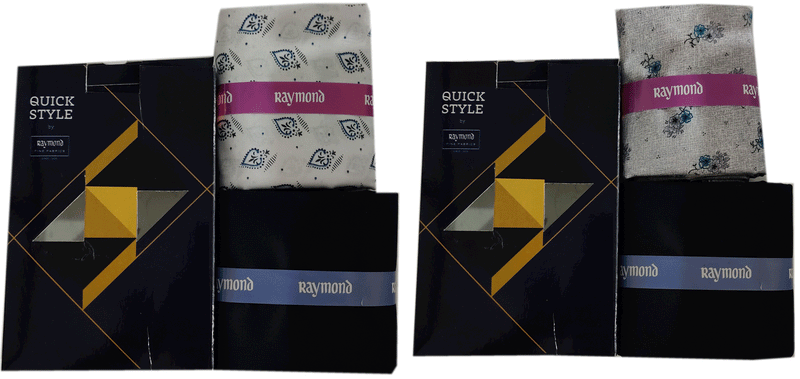 Raymond Cotton Blend Shirt & Trouser Fabric Combo-(2)