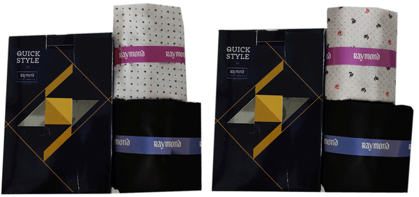 Raymond Cotton Blend Shirt & Trouser Fabric Combo-(2)