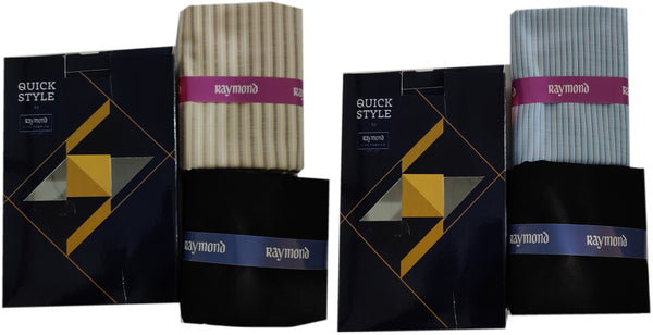 Raymond Cotton Blend Shirt & Trouser Fabric Combo-(2)