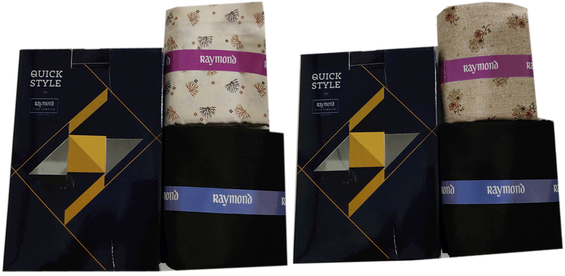 Raymond Cotton Blend Shirt & Trouser Fabric Combo-(2)