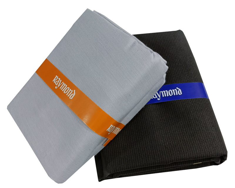 Raymond Unstitched Cotton Shirt & Trouser Fabric.