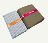 Raymond Cotton Blend Solid, Checkered Shirt & Trouser Fabric