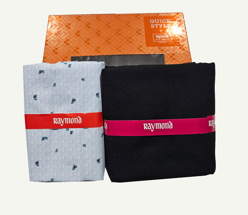 Raymond Cotton Blend Solid, Checkered Shirt & Trouser Fabric