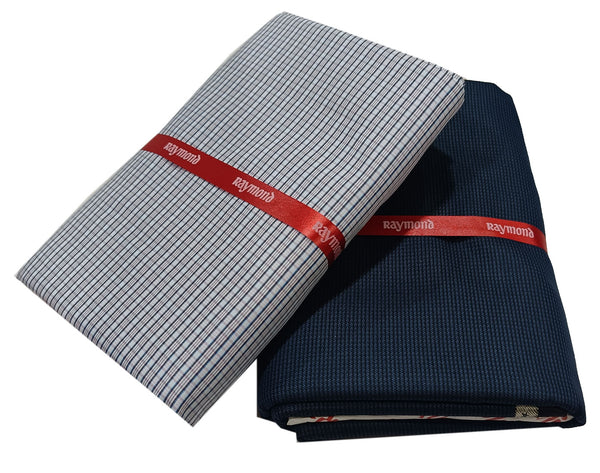 Raymond  Unstitched Cotton Shirt & Trouser Fabric