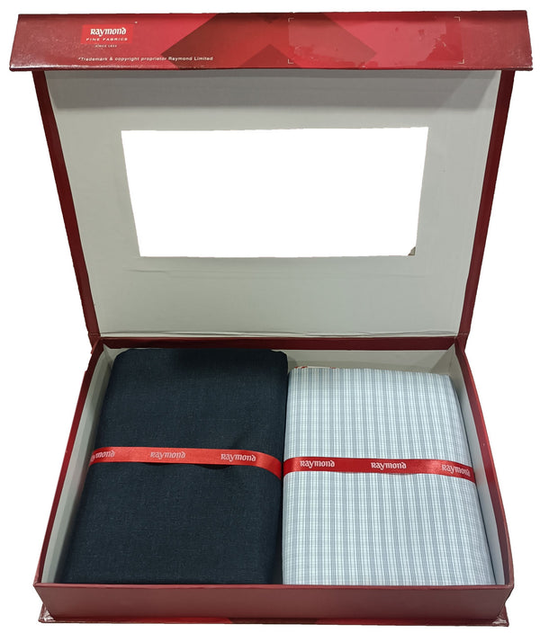 Raymond  Unstitched Cotton Shirt & Trouser Fabric