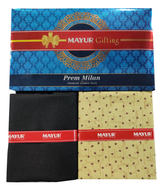 MAYUR Unstitched Pure Cotton Printed Shirt & Trouser Fabric