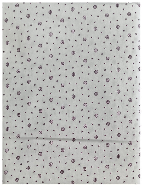 Raymond Unstitched Cotton Shirt Fabric Printed