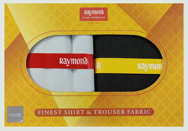 Raymond  Unstitched Cotton Shirt & Trouser Fabric Checkered