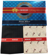 MAYUR Unstitched Pure Cotton Printed Shirt & Trouser Fabric