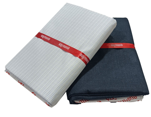 Raymond  Unstitched Cotton Shirt & Trouser Fabric