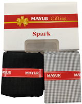 mayur unstitched cotton shirt & trouser fabric solid