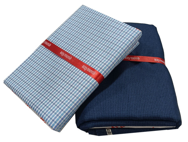 Raymond  Unstitched Cotton Shirt & Trouser Fabric