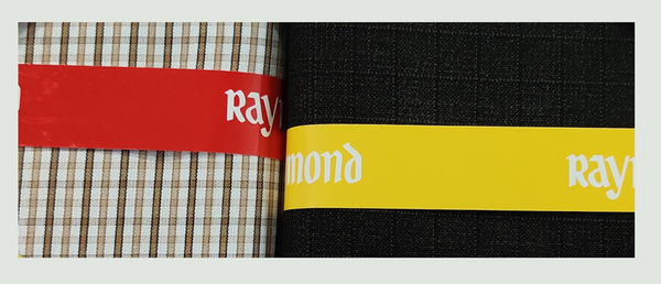 Raymond  Unstitched Cotton Shirt & Trouser Fabric Checkered