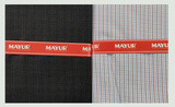 MAYUR Unstitched Pure Cotton Checkered Shirt & Trouser Fabric.